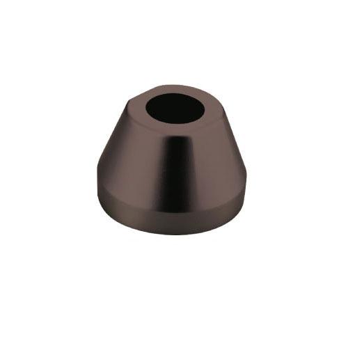 屋外用手すり BAUHAUS フリーRレール ベースプレート式支柱化粧カバー マツ六 [BJ-114DB] ダークブロンズ 4トン配送 車上渡し 法人様事務所入限定 メーカー直送 | 