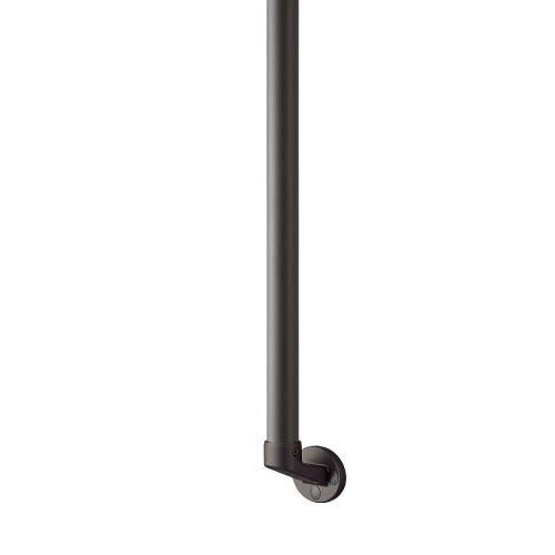 屋外用手すり BAUHAUS フリーRレール I型ハンド Φ34×600mm マツ六 [BJ-121PC] チョコレート 4トン配送 車上渡し 法人様事務所入限定 メーカー直送 超PayPay祭 | 