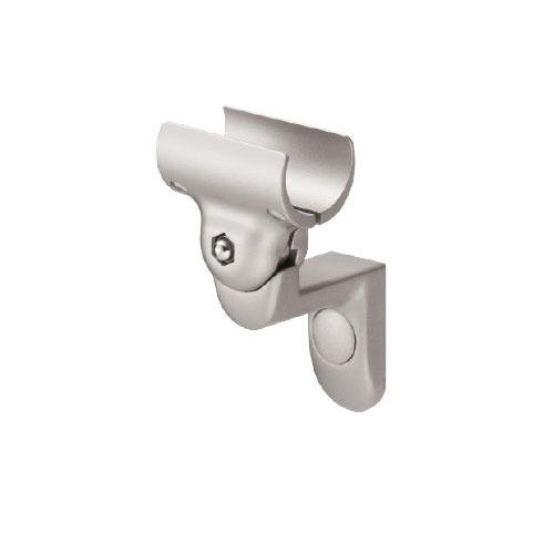 屋外用手すり BAUHAUS フリーRレール E壁付ブラケット マツ六 [BJ-57ST] ステンカラー色 1本ねじ止め4トン配送 車上渡し 法人様事務所入限定 メーカー直送 | 