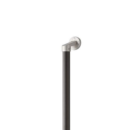 屋外用手すり BAUHAUS フリーRレール I型ハンド Φ34×800mm マツ六 [BJ-66PC] チョコレート 4トン配送 車上渡し 法人様事務所入限定 メーカー直送 超PayPay祭 | 
