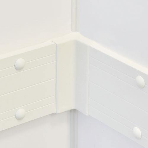 水まわり用手すり BAUHAUS 32ソフトアクアレール ベースプレートコーナーキャップ マツ六 [BP-02W] 4トン配送 車上渡し 法人様事務所入限定 メーカー直送 |  | 02