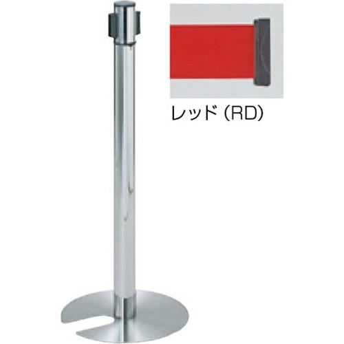 屋内型ベルトリール φ60.5×H857mm カラー:ベルト赤 [BR-281MC(RD)] サンポール 受注生産品 キャンセル不可 納期約1ヶ月 法人限定 メーカー直送 | 