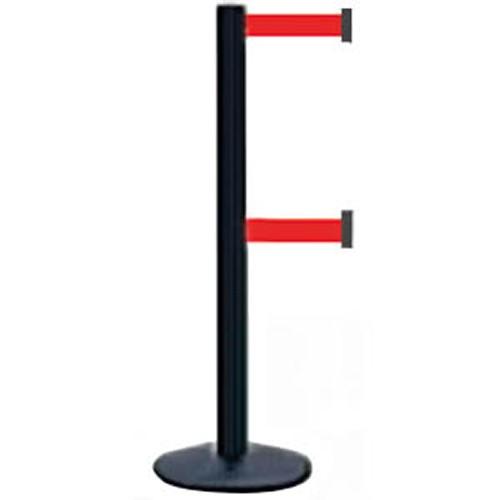 屋内型ベルトリール φ70×H1021mm カラー:ベルト赤 [BR-320MB(RD)] サンポール 受注生産品 キャンセル不可 納期約1ヶ月 法人限定 メーカー直送 | 