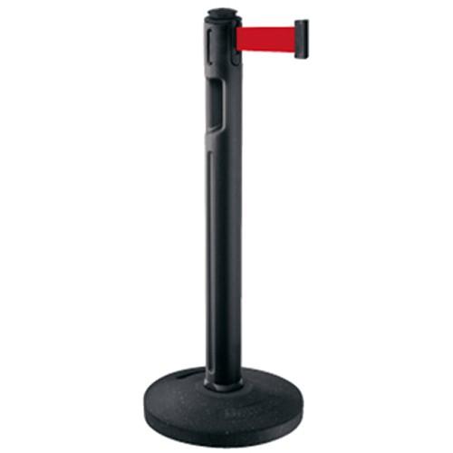 屋外型ベルトリール φ89×H993mm カラー:ベルト赤 [BR-510B(RD)] サンポール 受注生産品 キャンセル不可 納期約1ヶ月 メーカー直送 | 