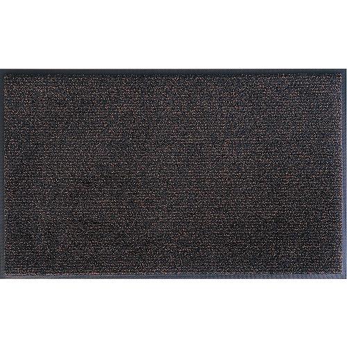 マット Iron Horse Stripe Black Brown 90 × 180 cm [BY00025