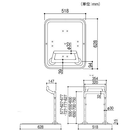 室内用 たよレールFree マツ六 [BZF-02] カーペットのような肌触りマット 手すり4トン配送 車上渡し 法人様事務所入限定 メーカー直送 |  | 01