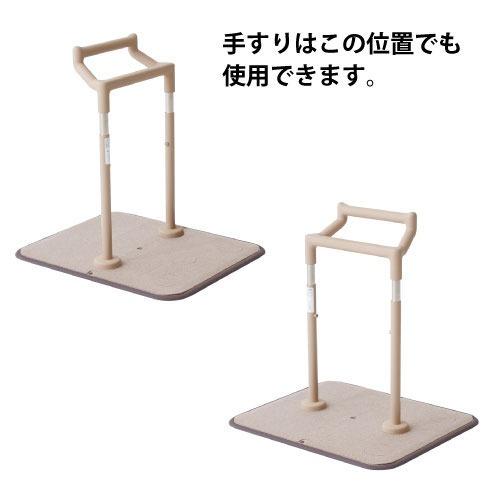 室内用 たよレールFree マツ六 [BZF-02] カーペットのような肌触りマット 手すり4トン配送 車上渡し 法人様事務所入限定 メーカー直送 |  | 02