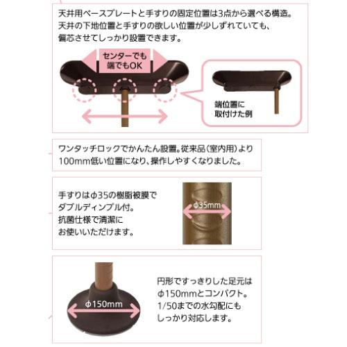 室外用 たよレールSOTOE highタイプ マツ六 [BZH-102] 天井高2000~2800mm対応 4トン配送 車上渡し 法人様事務所入限定 メーカー直送 |  | 02