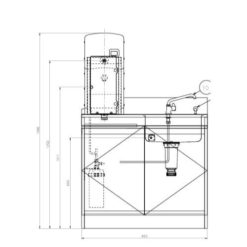 調乳用温水器 Combi 70℃対応調乳用浄水・温水器CH22-4 シンク一体タイプ コンビウィズ [CH22-4] ホワイト 法人様限定 メーカー直送 |  | 01