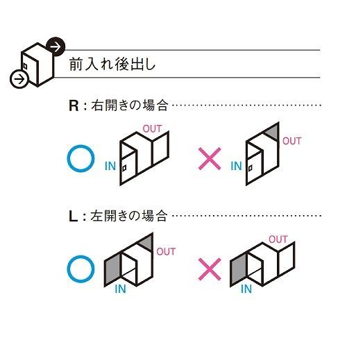 戸建住宅用宅配ボックスCOMBO-FLAT シリンダー錠 ミドル 後出し(FR) 右開きタイプ 鋳鉄ブラック パナソニック Panasonic [CTN4021RTBF] |  | 02