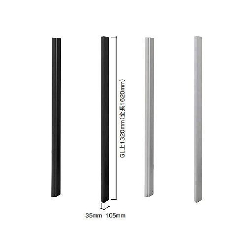 宅配ボックス コンボ用埋め込み施工用ポールTSU-3型 パナソニック Panasonic [CTN8680B] ブラック色 |  | 01