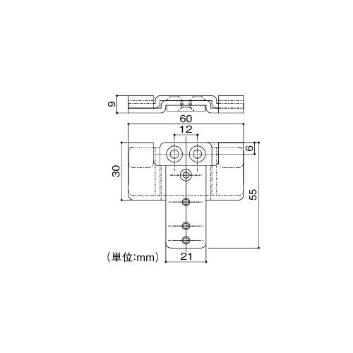玄関用 上がりかまち用別売脱着式固定金具 2個入 マツ六 [DE6055B] DX・SD兼用タイプ4トン配送 車上渡し 法人様事務所入限定 メーカー直送 |  | 01