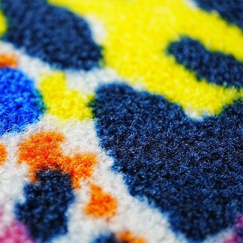 マット 着飾るサルたち10 45 x 75 cm [DV00003] iracchi クリーンテックス   メーカー直送 |  | 02