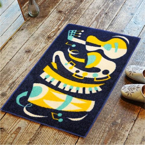 マット musical instrument 45 x 75 cm [EA00001] DAY STARTER クリーンテックス   メーカー直送 |  | 02