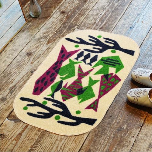 マット fish 45 x 75 cm [EA00002] DAY STARTER クリーンテックス   メーカー直送 |  | 02