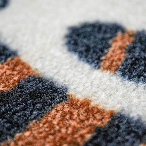 マット ねこさんぽ ブラック 45 x 75 cm [EC00003] emoemo クリーンテックス   メーカー直送 |  | 02