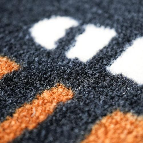 マット ねこさんぽ ブラウン 45 x 75 cm [EC00004] emoemo クリーンテックス   メーカー直送 |  | 02