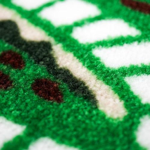 マット ワニ グリーン 45 x 75 cm [EC00005] emoemo クリーンテックス   メーカー直送 |  | 02