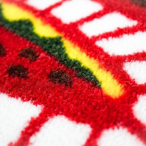 マット ワニ レッド 45 x 75 cm [EC00006] emoemo クリーンテックス   メーカー直送 |  | 02