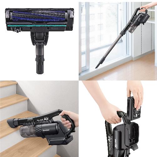 シャープ コードレススティック掃除機 ラクティブエア [EC-FR7-B シャープ コードレススティック掃除機 ラクティブエア [EC-FR7-B