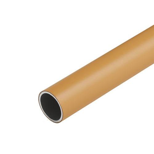 屋外用手すり ストレートEZレール 36アルミ樹脂巻手すり棒 4m マツ六 [EZ-02CM] Φ36×4000mm 4トン配送 車上渡し 法人様事務所入限定 メーカー直送 | 