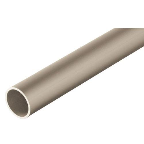 屋外用手すり ストレートEZレール 38アルミ支柱 2.3m マツ六 [EZ-03US] Φ38×2300mm アンバーステン 4トン配送 車上渡し 法人様事務所入限定 メーカー直送 | 