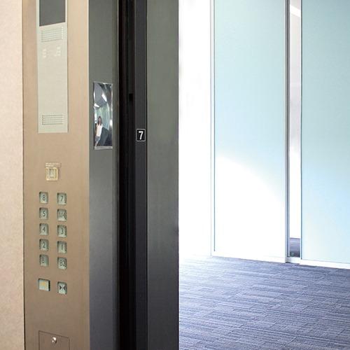 安全ミラー FFミラーかご用 室内設置専用 [F8BN] ミラー 安全用品 防犯ミラー 衝突防止 コミー Komyメーカー直送 |  | 02