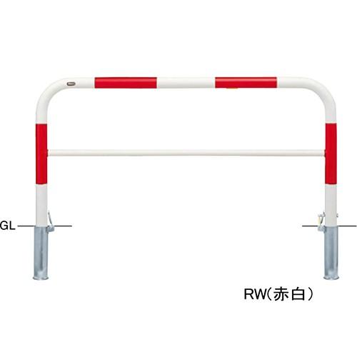 アーチ 交換用本体のみ φ60.5(t2.8)×W1500×H800mm カラー:赤白 [FAH-7SK15-800(RW)HONTAI] サンポール 受注生産品 キャンセル不可 納期約1ヶ月 メーカー直送