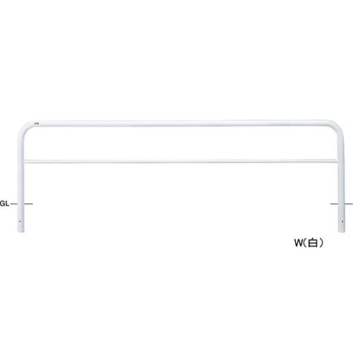 アーチ φ60.5(t2.8)×W3000×H800mm カラー:黄 [FAH-7U30-800(Y)] サンポール 受注生産品 キャンセル不可 納期約1ヶ月 メーカー直送