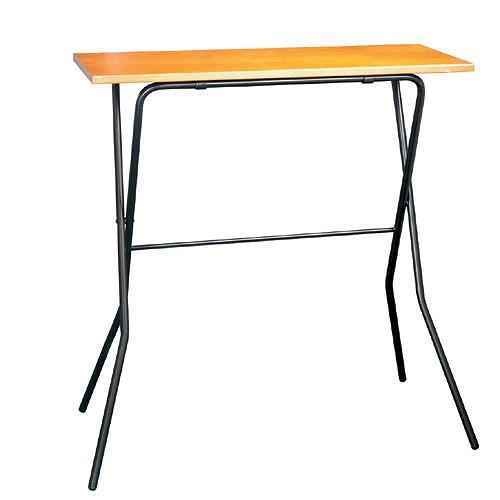 エフカウンターテーブル ミドルブラウン/ブラック [FCT-93T] 机 ルネセイコウ メーカー直送 | 