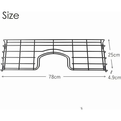 ガスコンロ用 補助五徳 75 キッチン/コンロ周り [GC-75] 熱いお鍋の仮置き場に 田窪工業所    メーカー直送 |  | 01