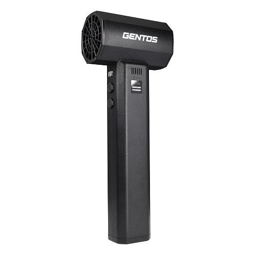【欠品中 12月末頃入荷予定】充電式ハンディブロワー 疾風 はやて 大型タイプ ブラック [HYT-EX] USB Type-C充電 超強力な噴射力 洗車 GENTOS | 