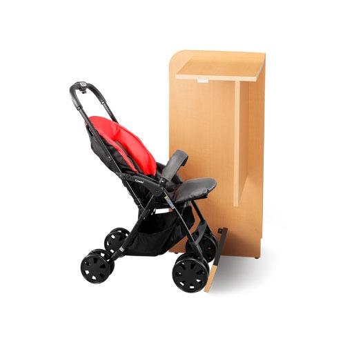 ベビーカー置場 Combi エンジェルKベビーカー置場KB11 コンビウィズ [KB11] ナチュラル W648×D545×H1,200 法人様限定 メーカー直送 |  | 01