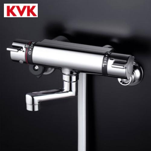 サーモスタット式シャワー(80mmパイプ付) KVK  [KF800TN] 水栓金具   あすつく