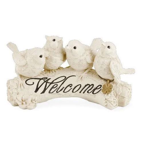 ガーデンオーナメント Bird バード 小鳥 [KH-60868] ウェルカムオーナメント 玄関先 可愛い キュート キシマ雑貨 | 