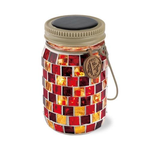 ソーラーガーデンライト Etoile エトワル Red Brick [KL-10352] ソーラーパネル付で自動充電＆夜間自動点灯 フェアリーライト キシマ雑貨 | 