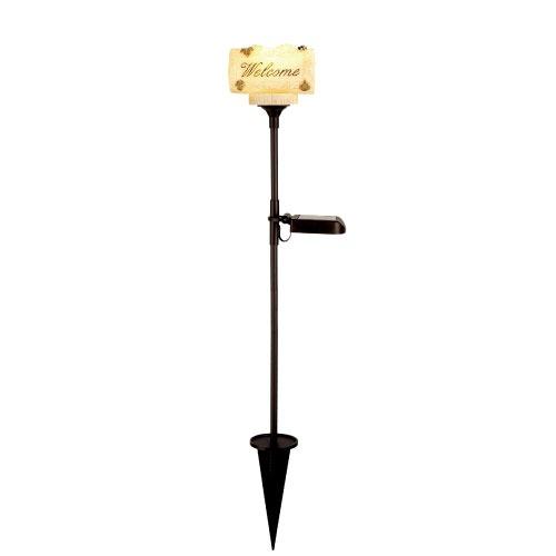 ソーラーガーデンライト Pomie ポミエ てんとう虫と止まり木 [KL-10412] ソーラーパネル付で自動充電＆夜間自動点灯 キュートなオーナメント キシマ雑貨 | 