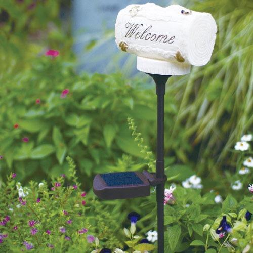 ソーラーガーデンライト Pomie ポミエ てんとう虫と止まり木 [KL-10412] ソーラーパネル付で自動充電＆夜間自動点灯 キュートなオーナメント キシマ雑貨 |  | 02