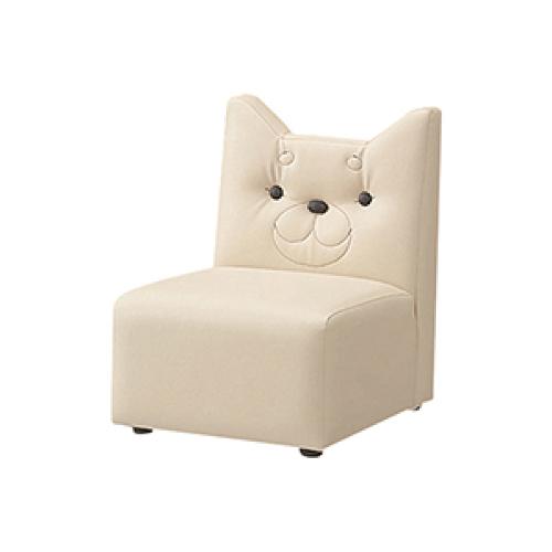 納期1ヶ月 オモイオ omoio 子供用ソファ キッズソファー1P イヌ [KS-1P-DOG] 旧アビーロード品番:AS-009 法人様限定 メーカー直送