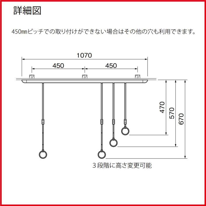 室内物干し ANGEL HANGER 天吊りタイプ [KS-DA100A2] ナスタ |  | 01