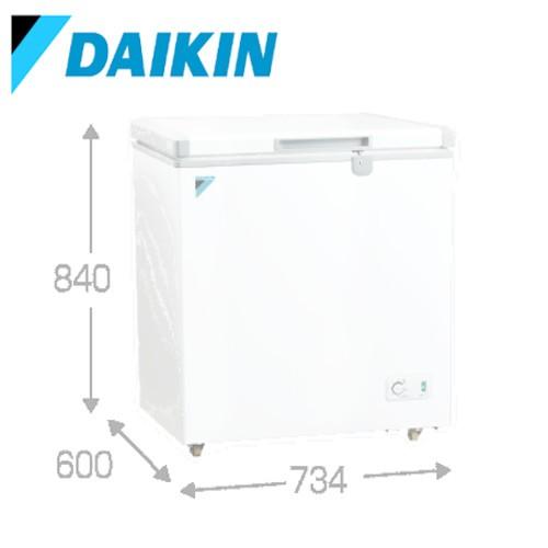 値下げ)LBFD1AAS ダイキン チェストフリーザー
