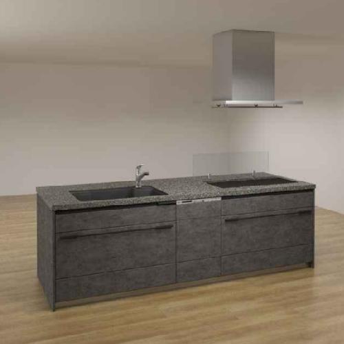 システムキッチン Lクラス アイランドプラン 間口255cm W2500mm パナソニック グレード20 トリプルワイドIH 食洗機付 メーカー直送 |  | 01