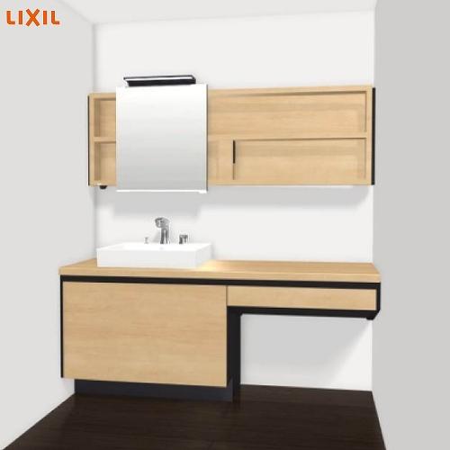 洗面化粧台 ルミシス 有効寸法(壁間寸法)1690mm LIXIL リクシル