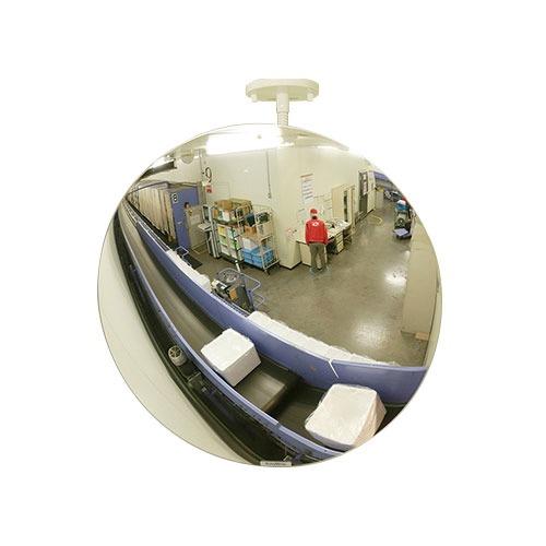 安全ミラー 丸ミラー 室内設置専用 [MF28] ミラー 安全用品 防犯ミラー 衝突防止 コミー Komyメーカー直送 | 