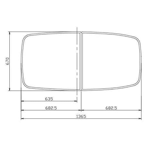 システムバス 風呂フタ 2枚組 40402745 タカラスタンダード [MT-16W] 奥行き670mm×幅1365mm エルフェ エメロード ミーナ 伸びの美浴室ステンレス浴槽 |  | 01