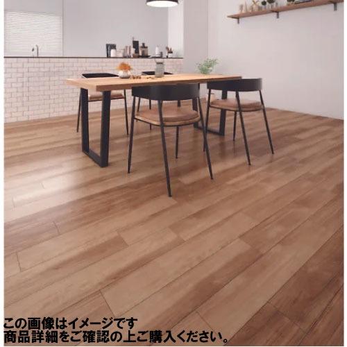 フローリング オーフロア OFLOOR 18枚入(2.5m2) 152.4×914.4mm [O-23] ビンテージブラウン LL45直貼り防音フロアに重ね貼り ナガタ NAGATA メーカー直送 | 