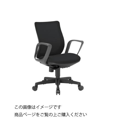 オフィスチェア OA-3200 ローバック サークル肘タイプ 事務所 [OA-3215 