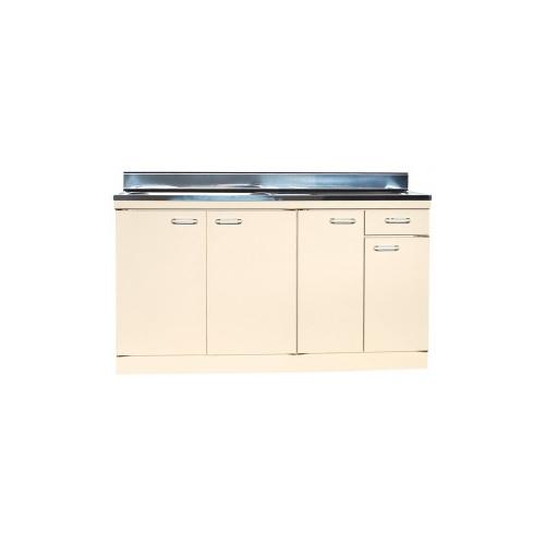 セクショナルキッチン Oシリーズ ライフ [ONF-140] 流し台中水槽 扉色アイボリー 道幅4m未満配送不可 法人様限定 メーカー直送 | 