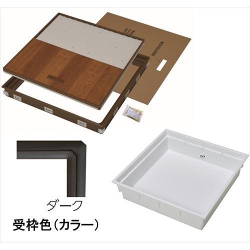 樹脂枠気密型床下収納庫 薄型 12mmフローリング用 [YT612K-D+ 樹脂枠気密型床下収納庫 薄型 12mmフローリング用 [YT612K-D+