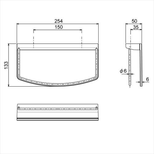 化粧棚 W254xH50xD133 [R727] リラインス RELIANCE le bain |  | 01